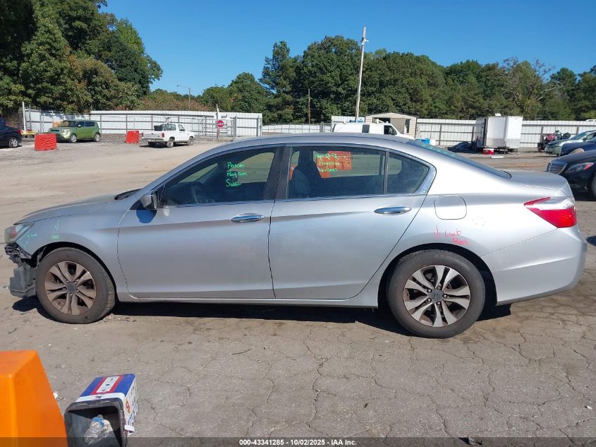 2014 Honda Accord Lx VIN: 1HGCR2F39EA175818 Lot: 43341285