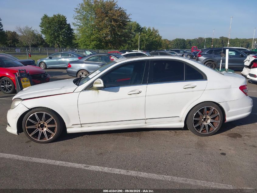 2009 Mercedes-Benz C 300 Sport 4Matic VIN: WDDGF81X39R062384 Lot: 43341290