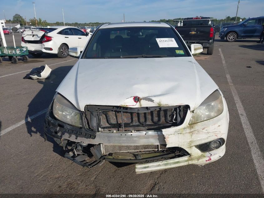 2009 Mercedes-Benz C 300 Sport 4Matic VIN: WDDGF81X39R062384 Lot: 43341290