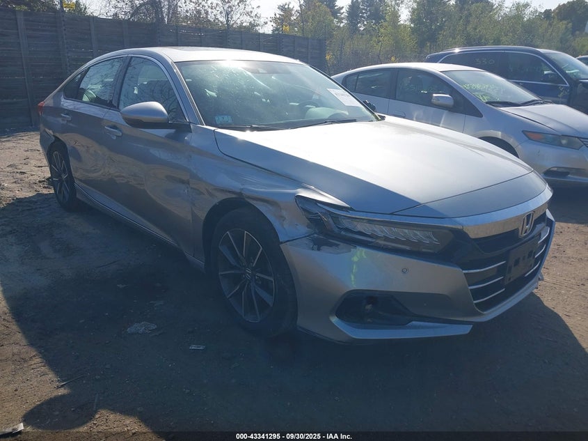 1HGCV1F51NA061139 2022 Honda Accord Ex-L auction photo 1