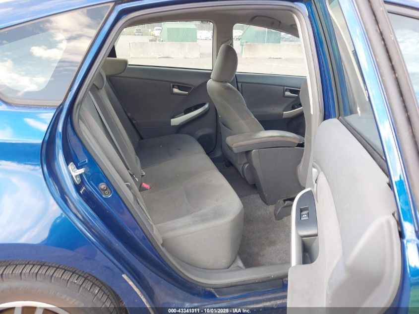 2011 Toyota Prius Two VIN: JTDKN3DU8B1405108 Lot: 43341311