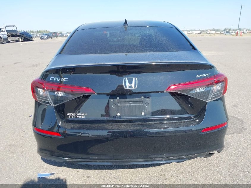 2022 Honda Civic Sport VIN: 2HGFE2F51NH560348 Lot: 43341314
