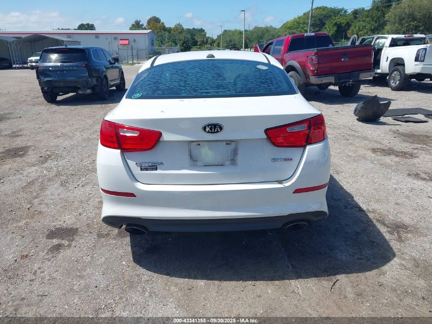 2015 Kia Optima Ex VIN: 5XXGN4A70FG422621 Lot: 43341355
