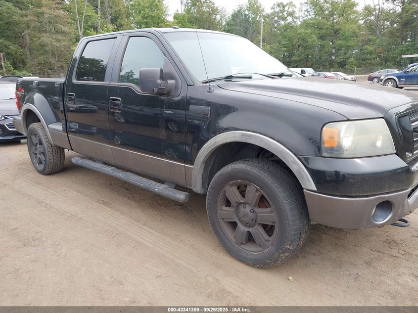 1FTPW04578KC74346 2008 Ford F-150 Fx4/Xlt auction photo 1