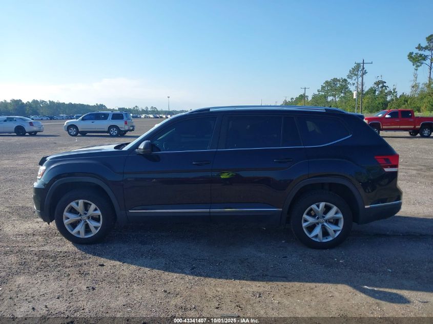2018 Volkswagen Atlas 3.6L V6 Sel VIN: 1V2ER2CA8JC527164 Lot: 43341407