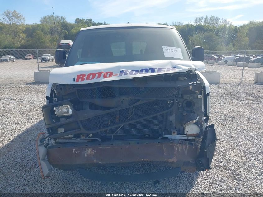 2013 Chevrolet Express 2500 Work Van VIN: 1GCWGFCA7D1903663 Lot: 43341415