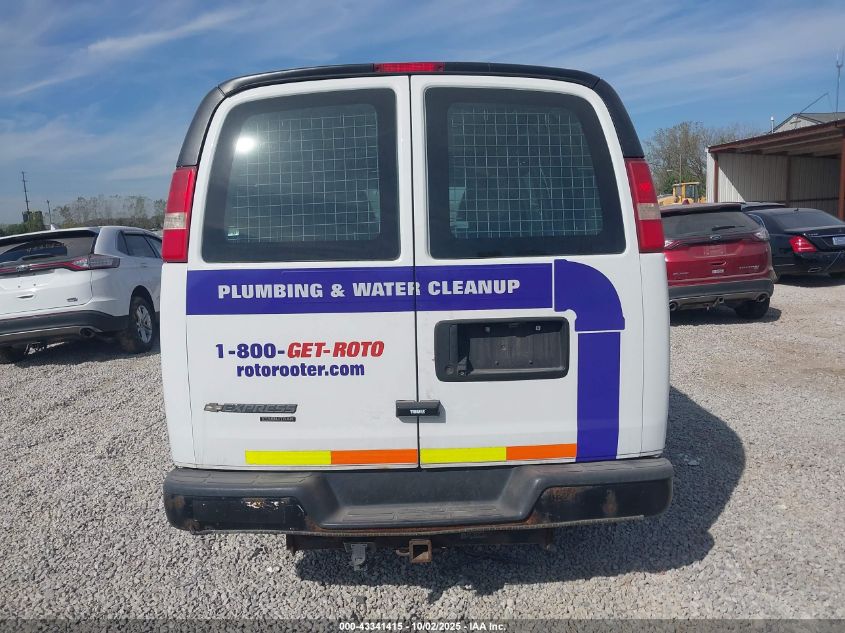 2013 Chevrolet Express 2500 Work Van VIN: 1GCWGFCA7D1903663 Lot: 43341415