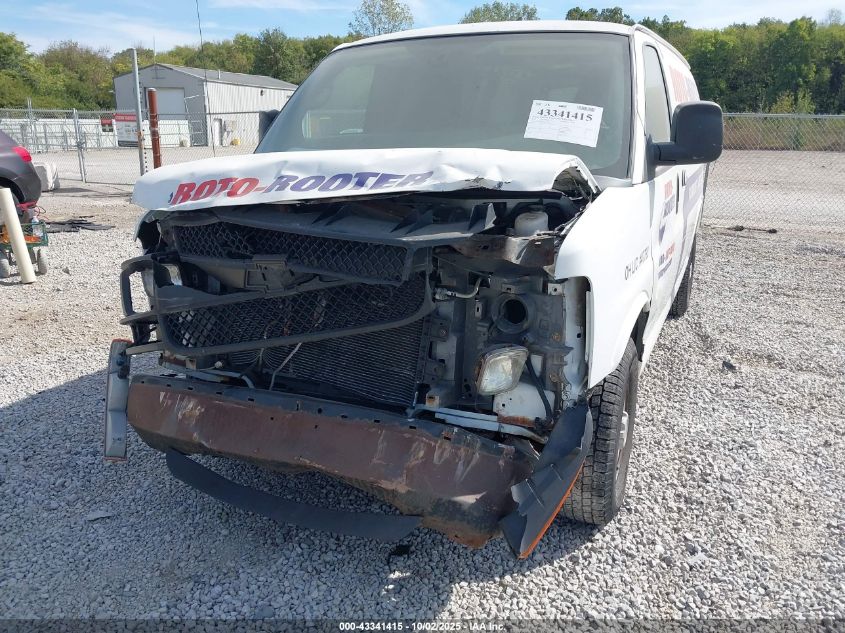 2013 Chevrolet Express 2500 Work Van VIN: 1GCWGFCA7D1903663 Lot: 43341415