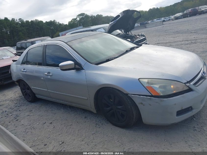 2006 Honda Accord Sdn Ex-L V6 VIN: 1HGCM66536A051701 Lot: 43341420