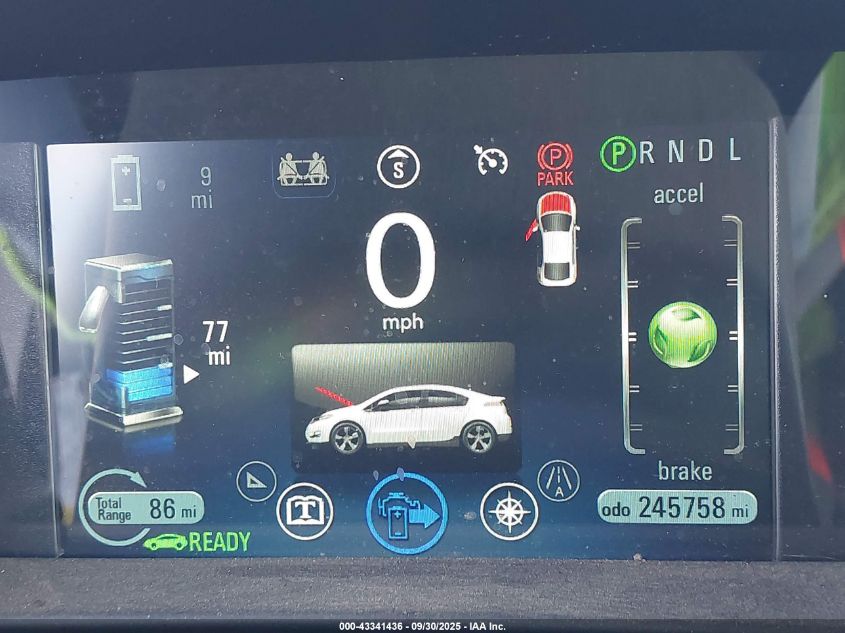 2014 Chevrolet Volt VIN: 1G1RB6E46EU114240 Lot: 43341436