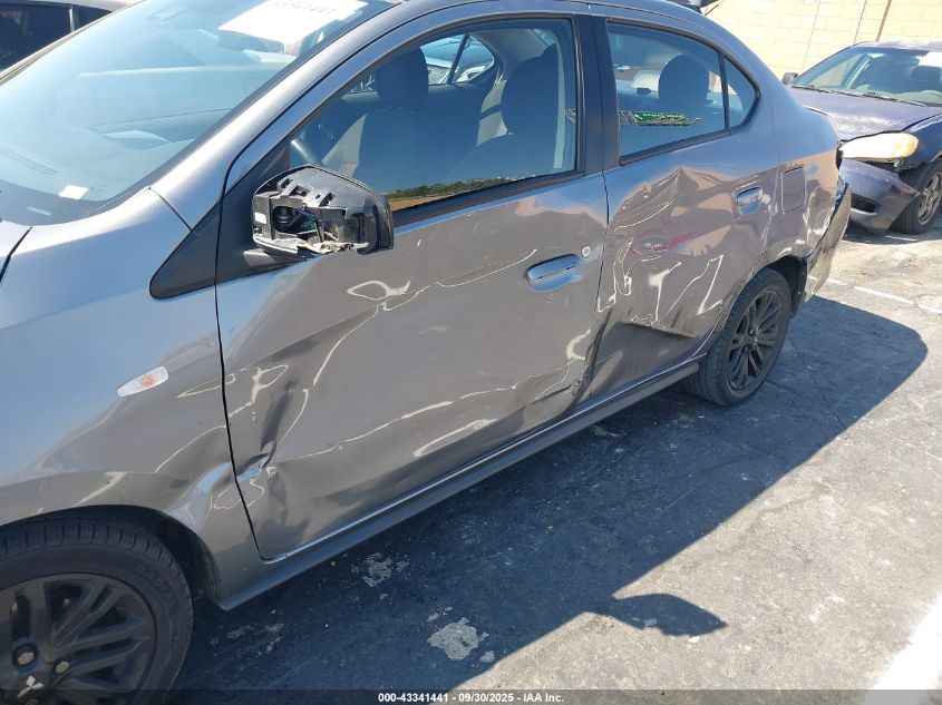 2023 Mitsubishi Mirage G4 Black Edition/Es/Le VIN: ML32FUFJ7PHF00592 Lot: 43341441