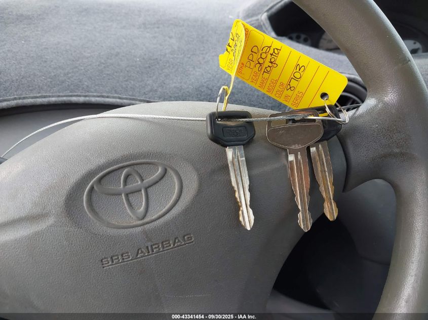 2002 Toyota Echo VIN: JTDAT123620248703 Lot: 43341454