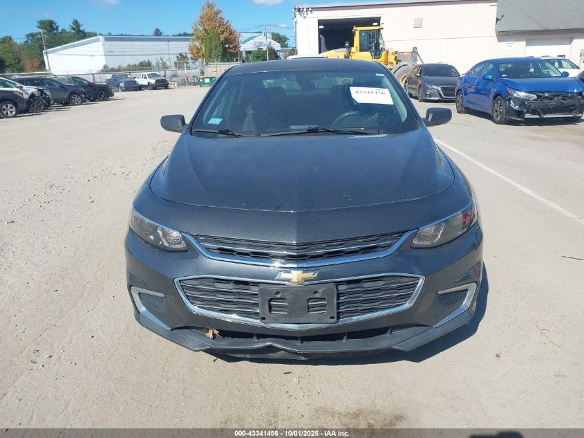 2017 Chevrolet Malibu Ls VIN: 1G1ZB5ST0HF196707 Lot: 43341456