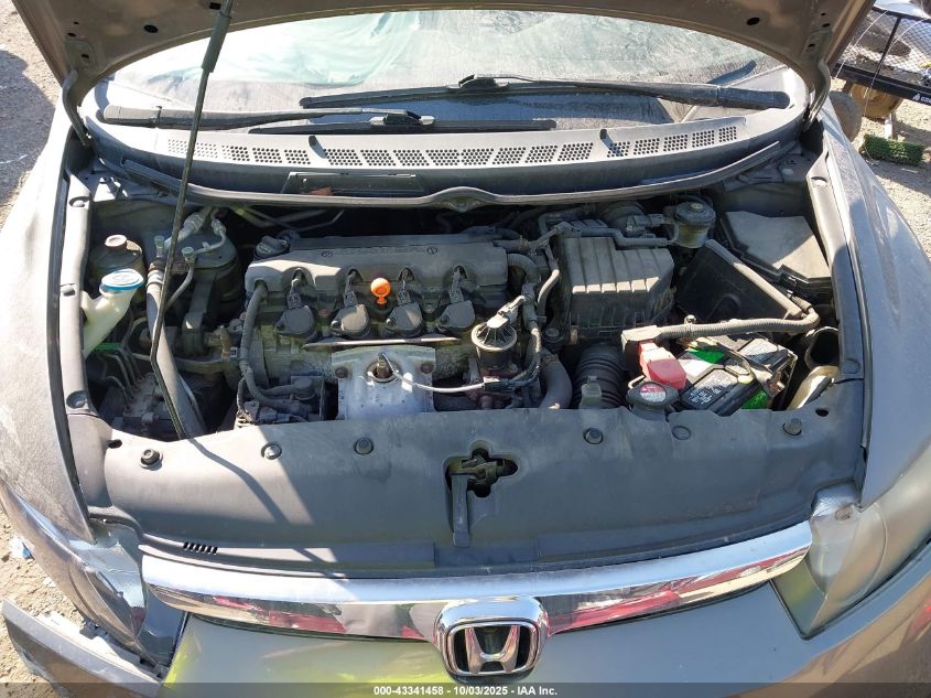 2008 Honda Civic Lx VIN: 2HGFA16528H352053 Lot: 43341458