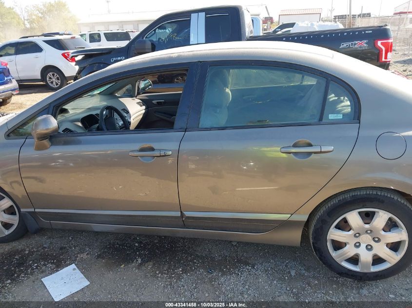 2008 Honda Civic Lx VIN: 2HGFA16528H352053 Lot: 43341458