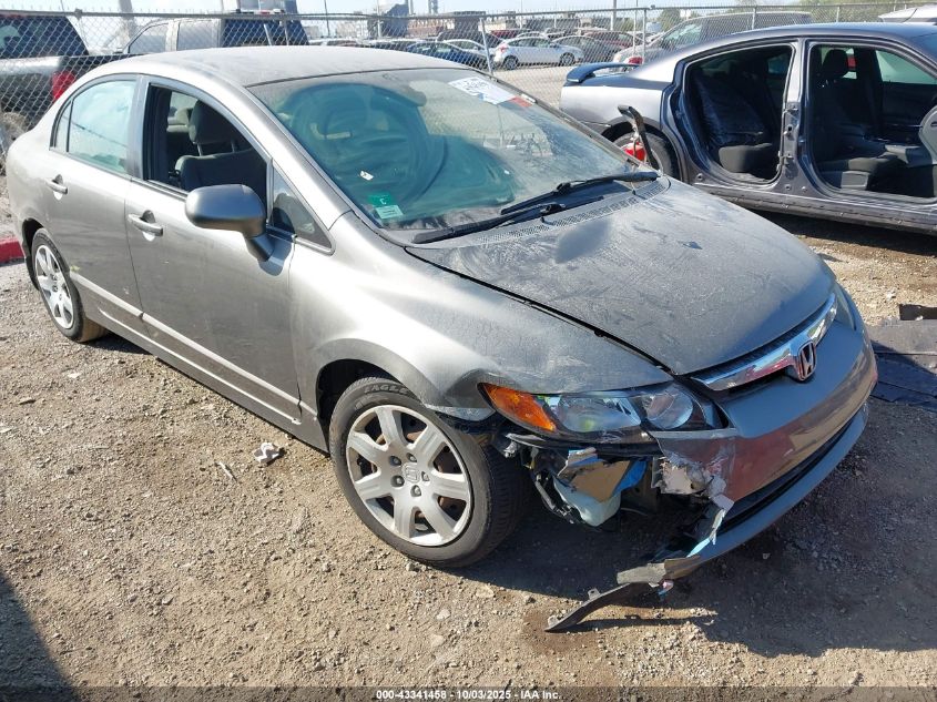 2008 Honda Civic Lx VIN: 2HGFA16528H352053 Lot: 43341458