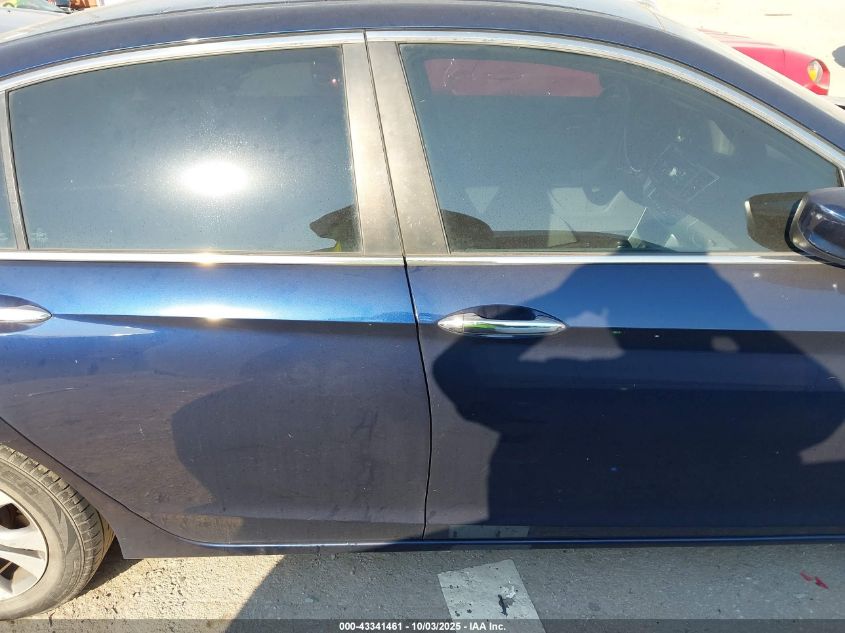 2013 Honda Accord Lx VIN: 1HGCR2F38DA095540 Lot: 43341461