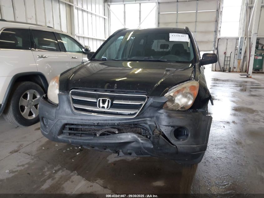 2006 Honda Cr-V Lx VIN: SHSRD78576U444306 Lot: 43341467