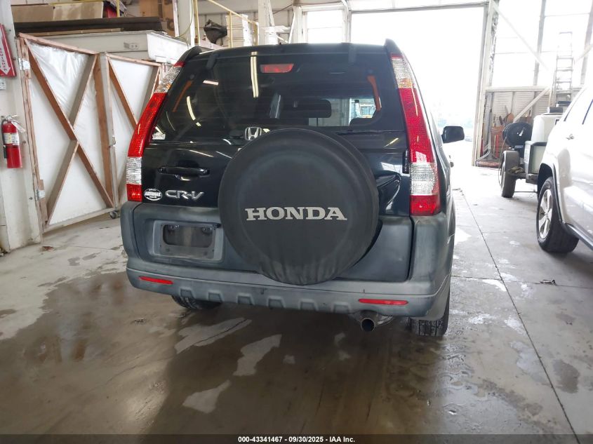 2006 Honda Cr-V Lx VIN: SHSRD78576U444306 Lot: 43341467