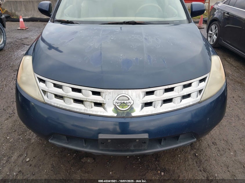 2005 Nissan Murano Sl VIN: JN8AZ08TX5W312523 Lot: 43341501