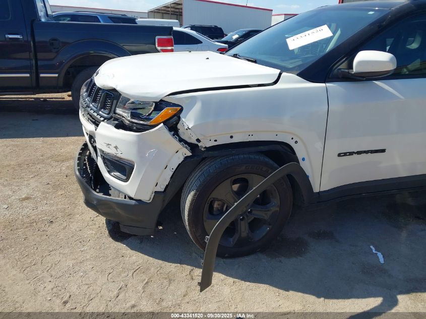 2019 Jeep Compass Altitude 4X4 VIN: 3C4NJDBB0KT714144 Lot: 43341520