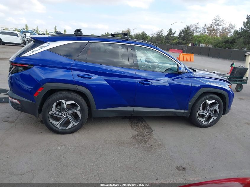 2022 Hyundai Tucson Limited VIN: 5NMJE3AE6NH157587 Lot: 43341529