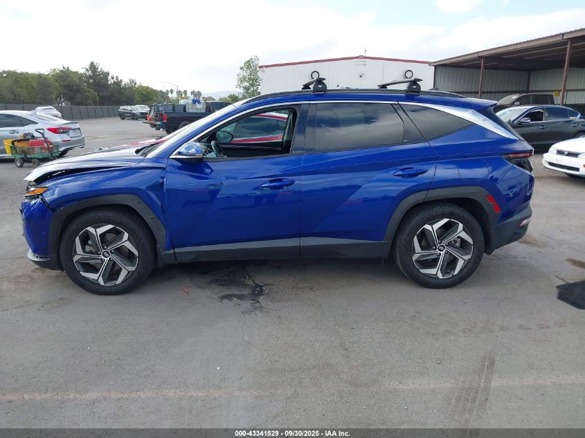 2022 Hyundai Tucson Limited VIN: 5NMJE3AE6NH157587 Lot: 43341529