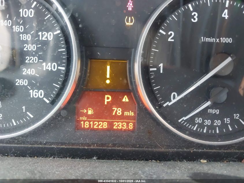 2008 BMW 328I VIN: WBAVA33558KX83955 Lot: 43341532