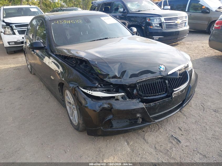 2008 BMW 328I VIN: WBAVA33558KX83955 Lot: 43341532