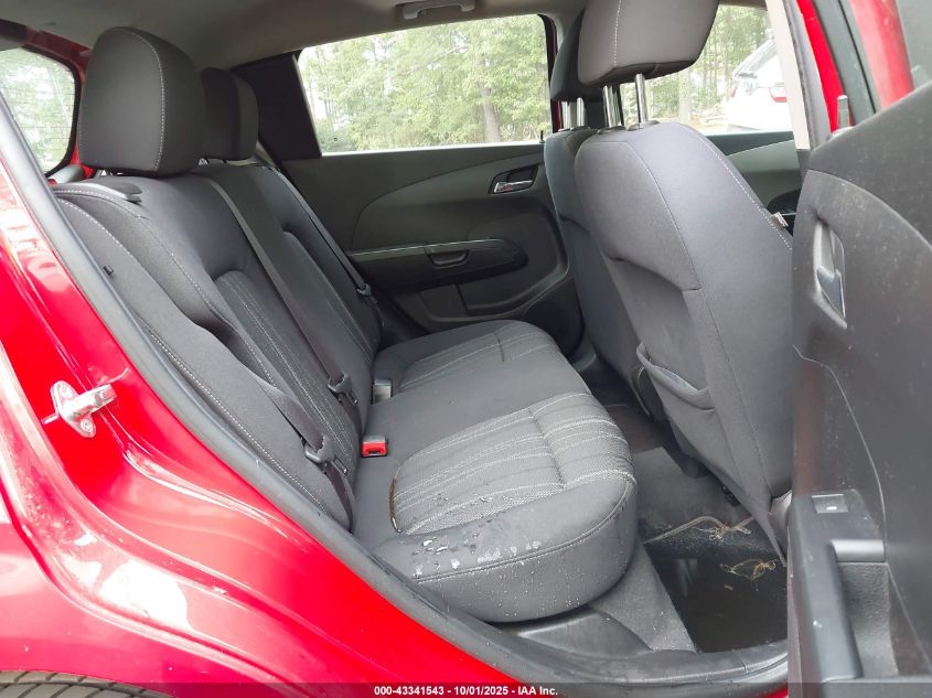 2016 Chevrolet Sonic Lt Auto VIN: 1G1JC6SB8G4102543 Lot: 43341543