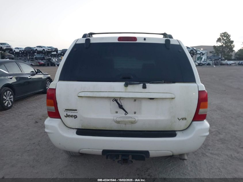 2000 Jeep Grand Cherokee Limited VIN: 1J4GW58NXYC311093 Lot: 43341544