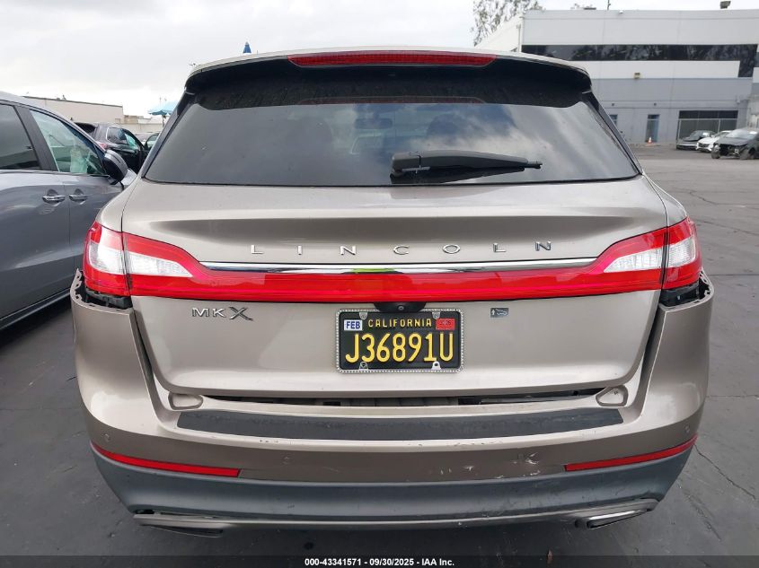2018 Lincoln Mkx Select VIN: 2LMPJ6KR0JBL14757 Lot: 43341571