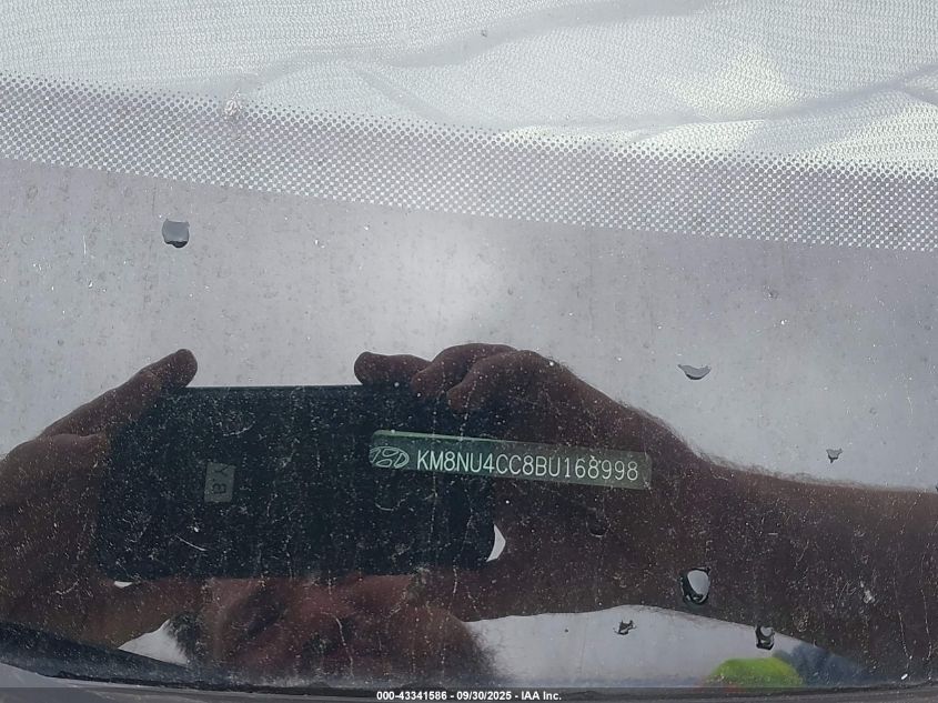 2011 Hyundai Veracruz Gls VIN: KM8NU4CC8BU168998 Lot: 43341586