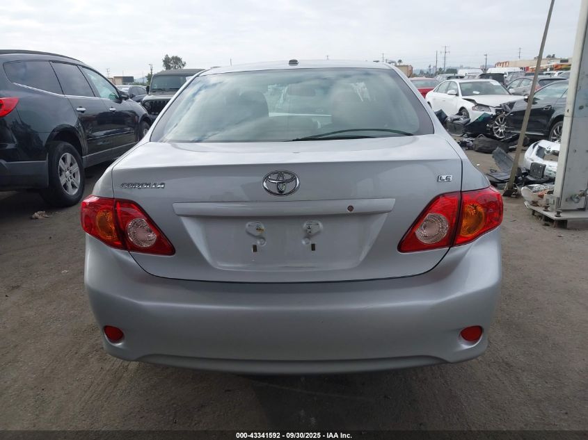 2009 Toyota Corolla Le VIN: JTDBL40E199032032 Lot: 43341592