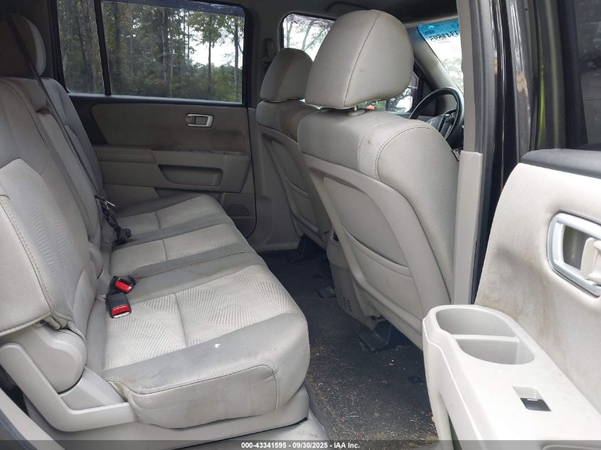 2012 Honda Pilot Lx VIN: 5FNYF4H24CB038772 Lot: 43341595