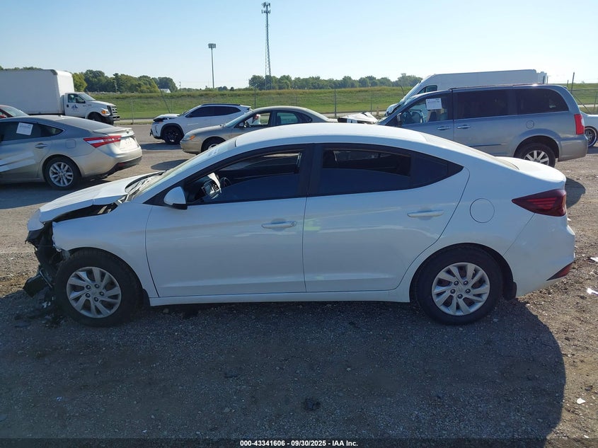 2019 HYUNDAI ELANTRA SE - 5NPD74LFXKH449437