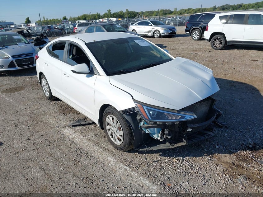 2019 HYUNDAI ELANTRA SE - 5NPD74LFXKH449437