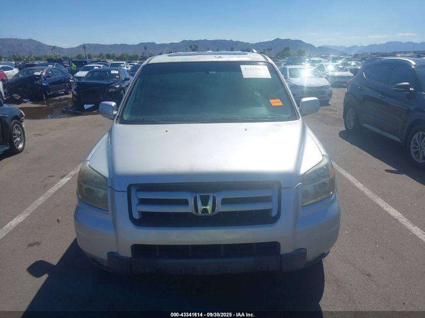 2008 Honda Pilot Ex-L VIN: 5FNYF28558B004216 Lot: 43341614