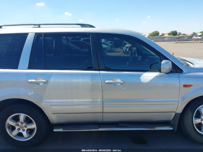 2008 Honda Pilot Ex-L VIN: 5FNYF28558B004216 Lot: 43341614