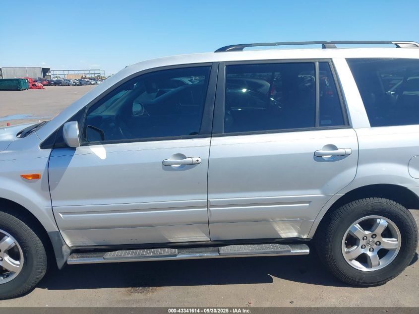 2008 Honda Pilot Ex-L VIN: 5FNYF28558B004216 Lot: 43341614