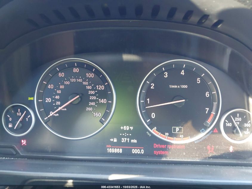 2011 BMW 528I VIN: WBAFR1C57BC750488 Lot: 43341653