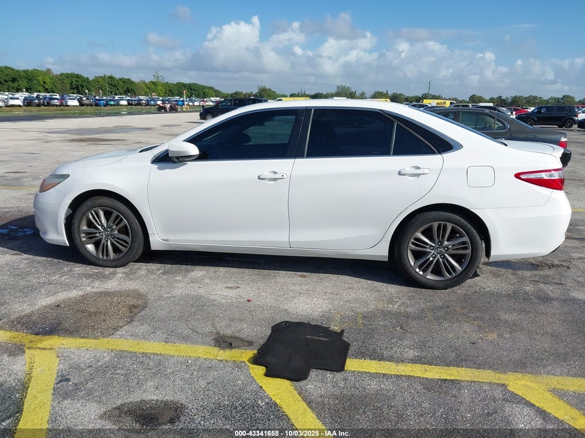 2016 TOYOTA CAMRY SE 4T1BF1FK6GU232591