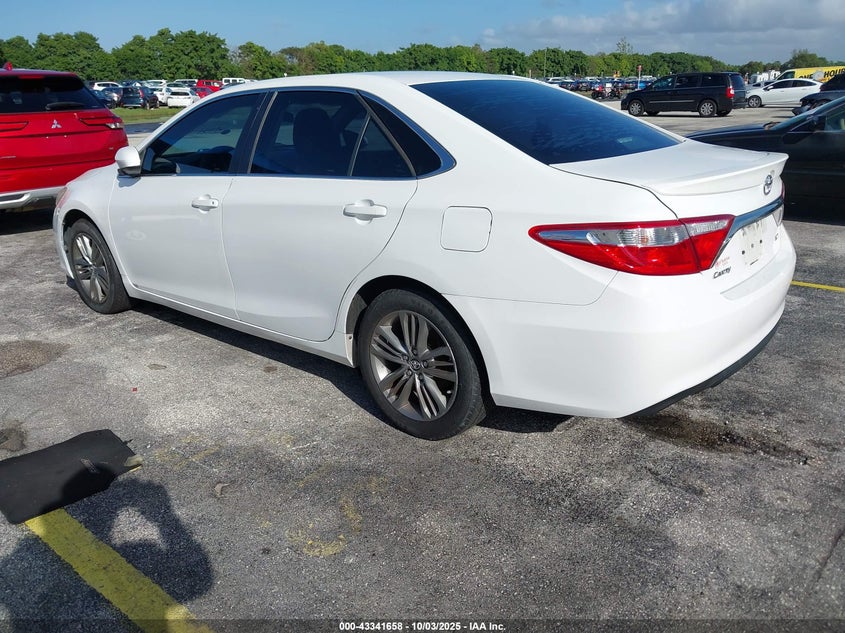 2016 TOYOTA CAMRY SE 4T1BF1FK6GU232591