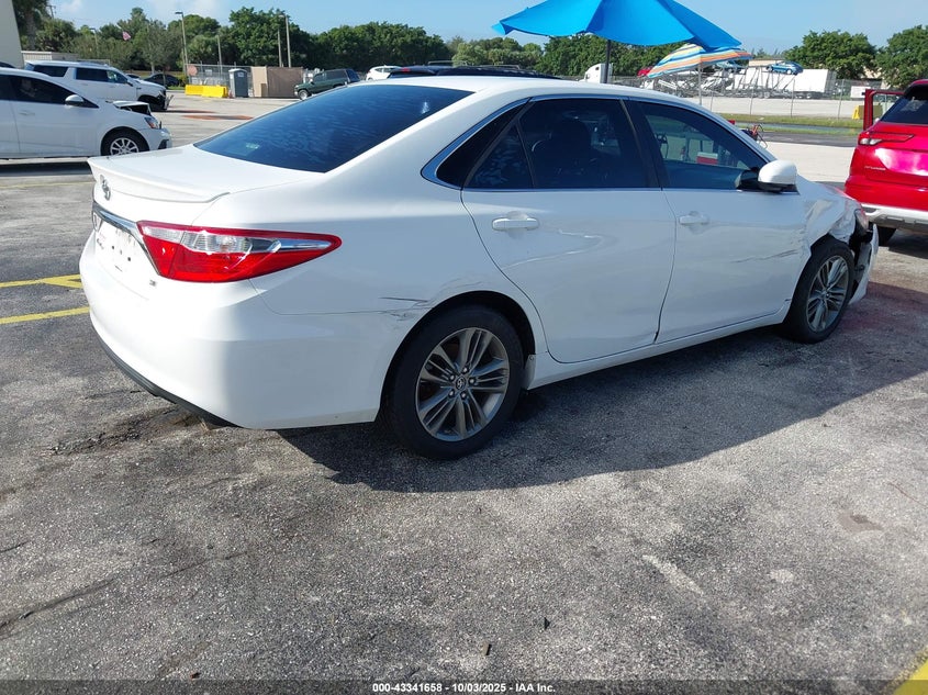 2016 TOYOTA CAMRY SE 4T1BF1FK6GU232591