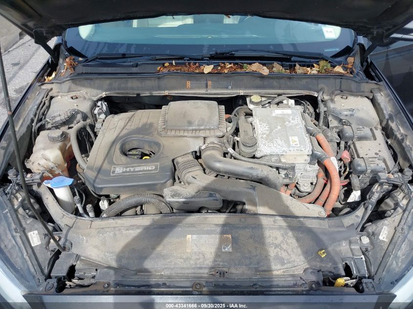 2014 Ford Fusion Hybrid Se VIN: 3FA6P0LU8ER238650 Lot: 43341666