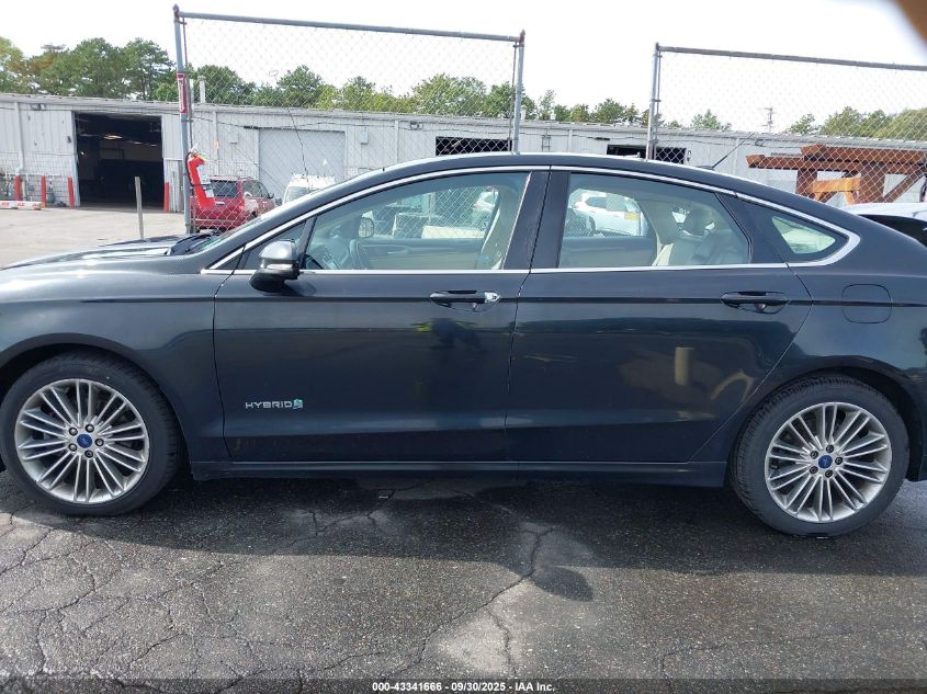 2014 Ford Fusion Hybrid Se VIN: 3FA6P0LU8ER238650 Lot: 43341666