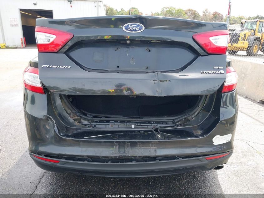 2014 Ford Fusion Hybrid Se VIN: 3FA6P0LU8ER238650 Lot: 43341666