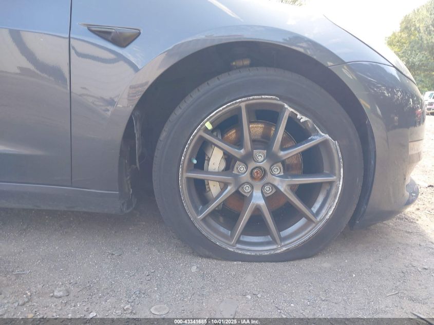 2021 Tesla Model 3 Long Range Dual Motor All-Wheel Drive VIN: 5YJ3E1EB6MF061715 Lot: 43341685