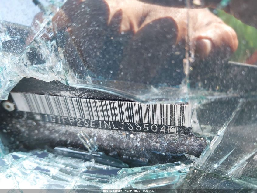 1992 Chevrolet Camaro Rs VIN: 1G1FP23E1NL133504 Lot: 43341691