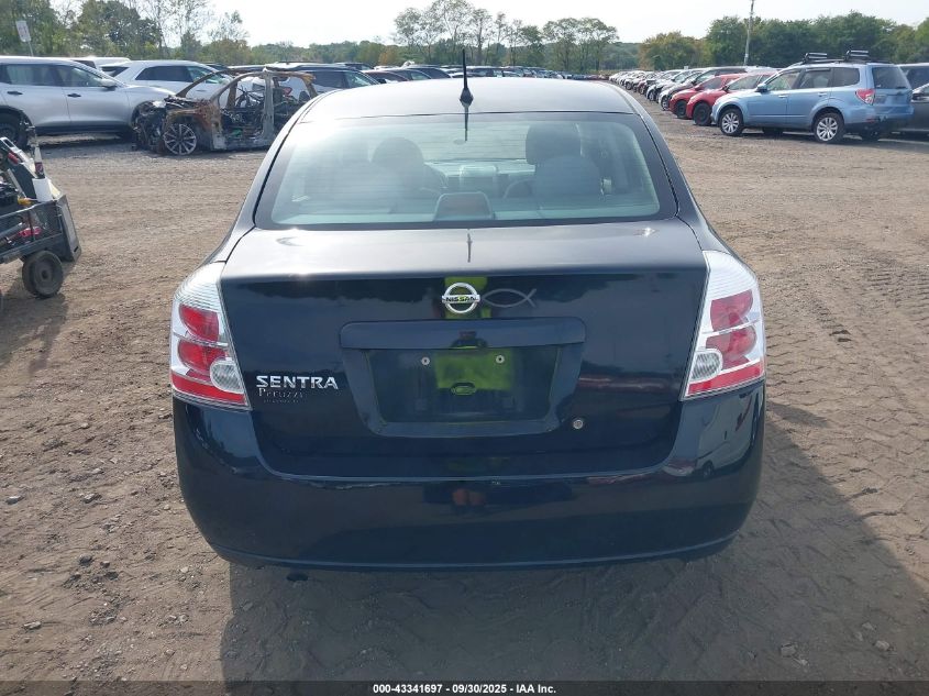 2008 Nissan Sentra 2.0S VIN: 3N1AB61E18L761374 Lot: 43341697